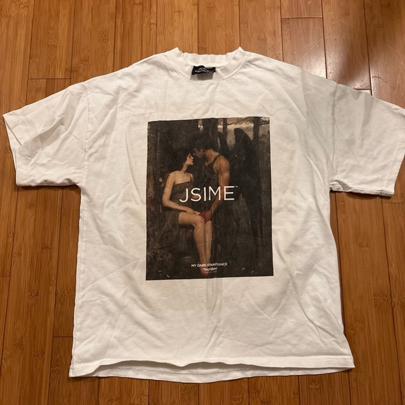 JSIME Graphic Tee in White Sz Small - Picture 1 of 8
